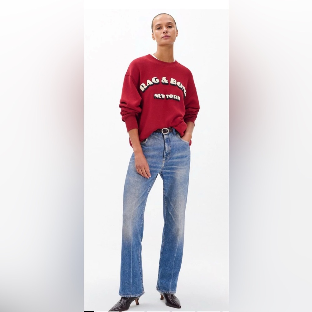 Rag & Bone Miramar Terry Shea straight pants (brand new)